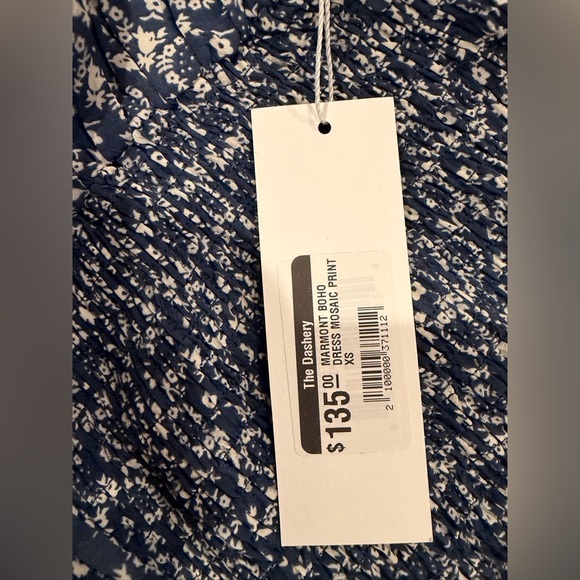 bishop + young Navy Geometric Long Sleeve Dress - Picture 8 of 8